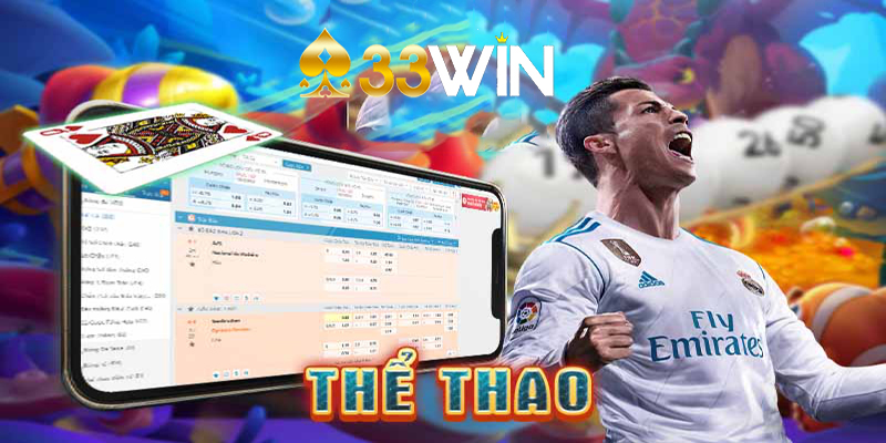 Các loại hình cá cược thể thao tại 33win